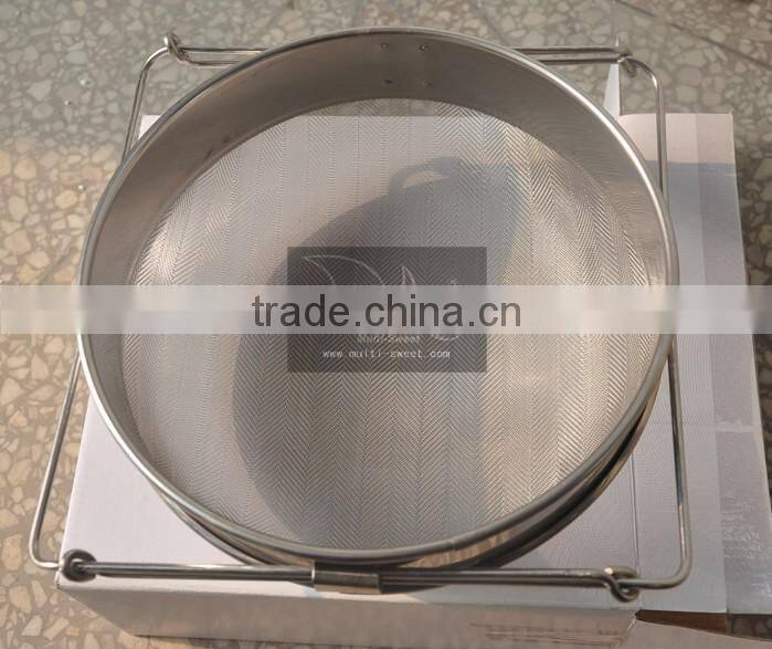 Stainless steel double level honey filter honey stainer