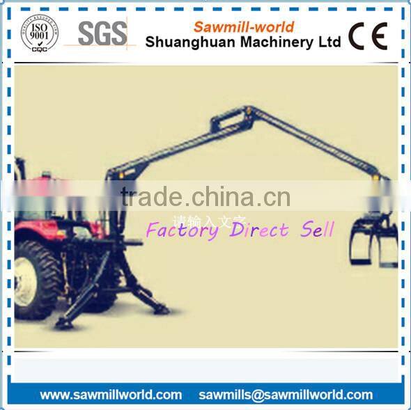 10T Log Loader Trailer with Crane