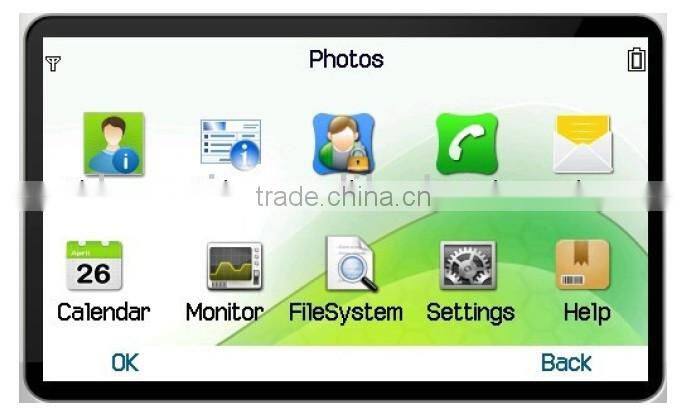 5" TFT Touch panel digital door peephole viewer with GSM mobile communication function GSM peephole viewer