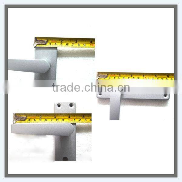 Aluminum anodize mortise lock