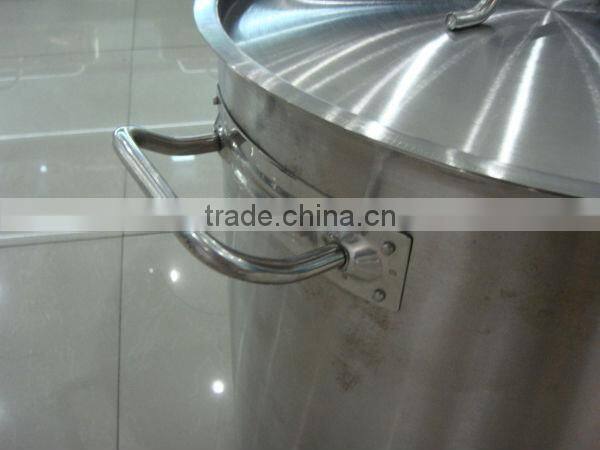stainless steel stock pot with lid