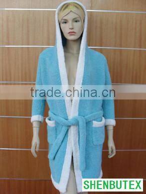 microfiber chenille bathrobe