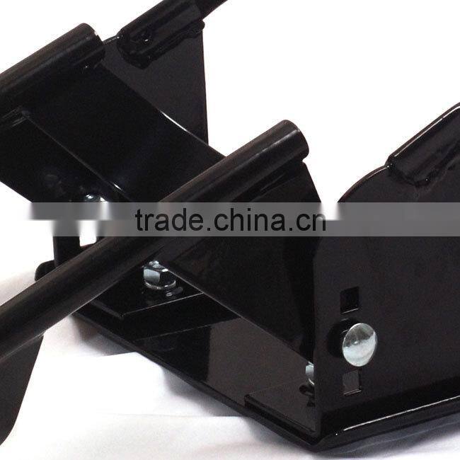 Steel Wheel Chock Holder Fit for 15"-19' Motorcycle Wheels 1500lbs Wheel Stopper SMI3115