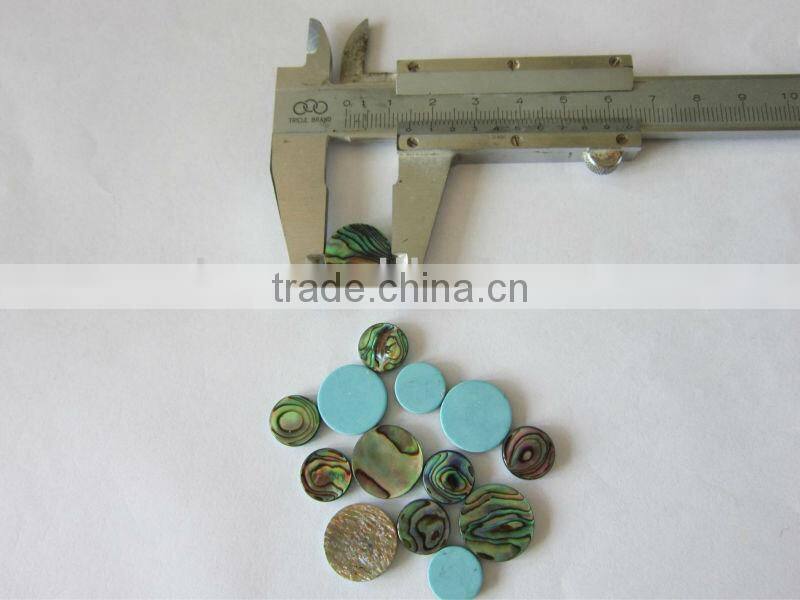 oval shaped abalone buttons for instruments