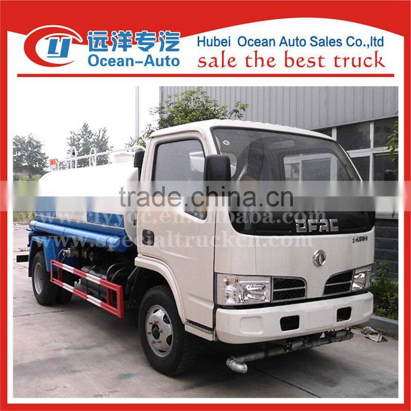 Dongfeng dlk 6000L water storage tank truck