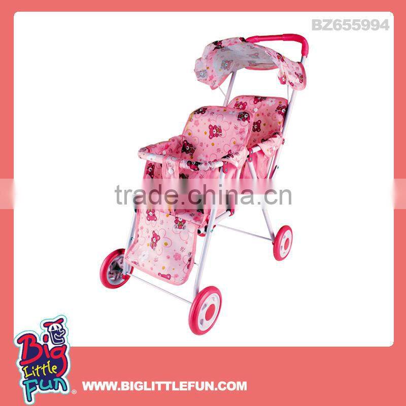 Lovely baby doll stroller toy with 16''doll