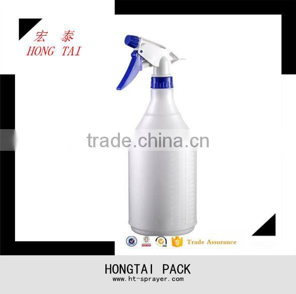 yuyao factory plastic hdpe plastic trigger spray bottle 32OZ/1000ml