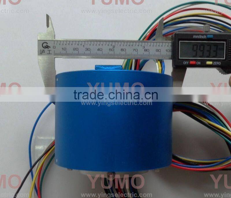 SR3899-6P 6 circuits carbon brushes alternator slip ring motor capsule slip ring connector electrical swivel Slip ring