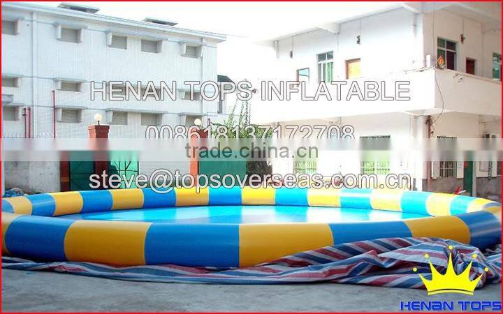 Large Giant Square Plastic Indoor Outdoor Inflatable Pool
