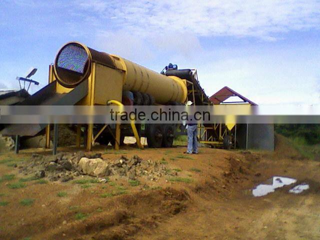 120 tons per hour gold mining machine