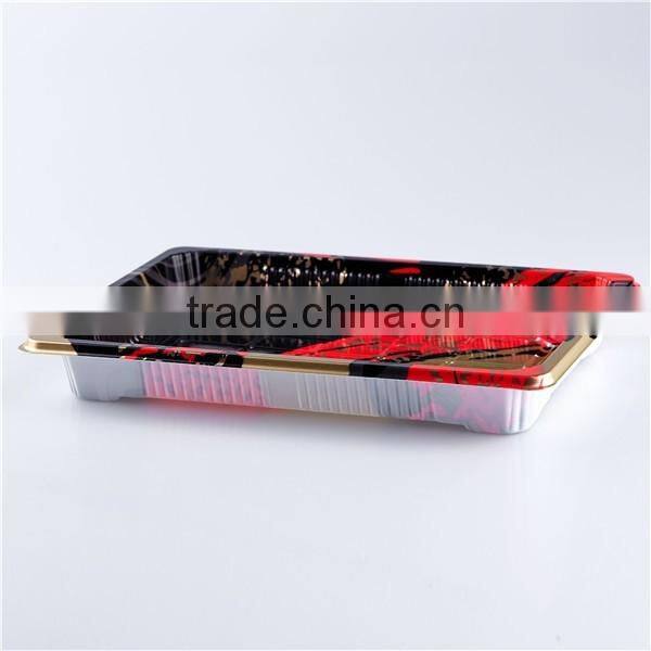 Plastic Disposable Long Sushi Serving Tray