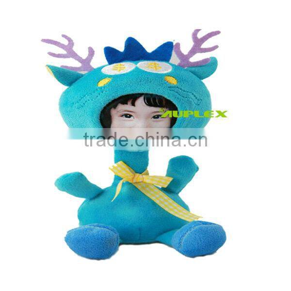 New Design Chrismas Gift Souvenir DIY Dolls Plush Sublimation 3D Face Doll