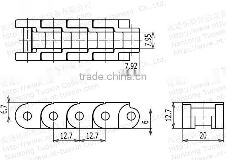 40P Plastic Special Chain