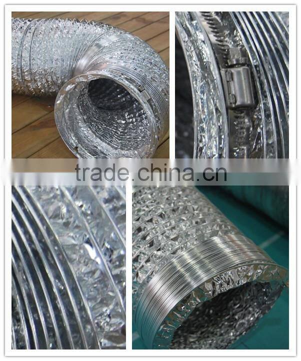 HVAC Duct Accessories/Flex Aluminum Foil Duct/Aluminum Foil Flexible Duct
