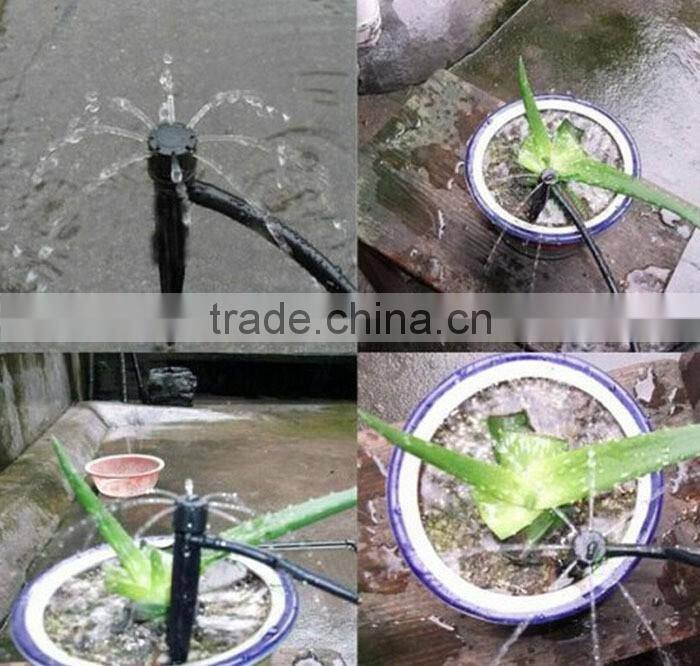 8206A 360 degree adjustable drip irrigation system for flower land