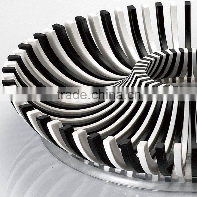 Colorful DIY Plastic ABS Wedding Fruit Basket Decoration