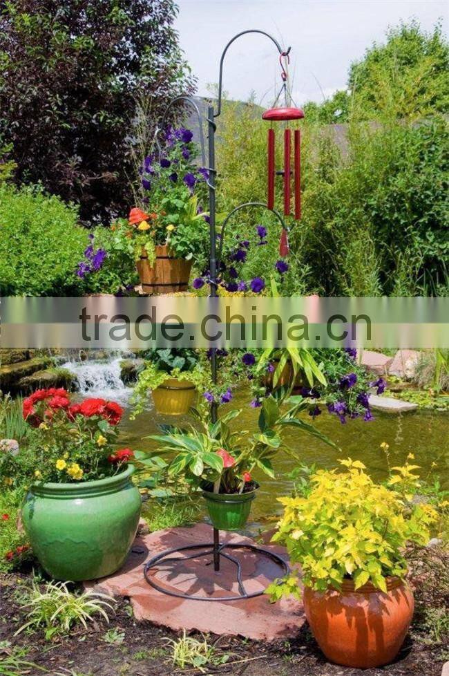 Outdoor Indoor Yard Metal Flower Stand Tree Hanging Butler Garden System