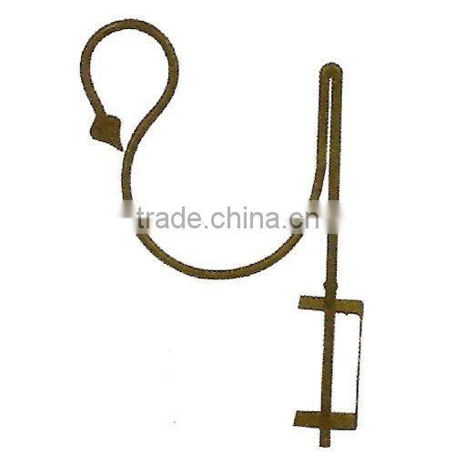 METAL WALL-HUNG HANGING BASKET HOOK