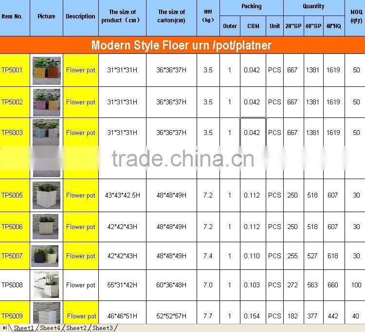 New Style Colorful Water Fountains Water Feature for Garden Decoration