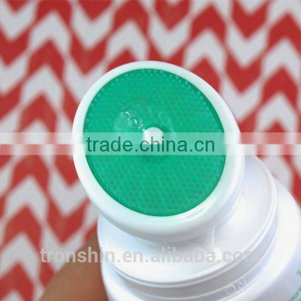 Customized facial beauty deep cleaning brush head made by food grade silicone material