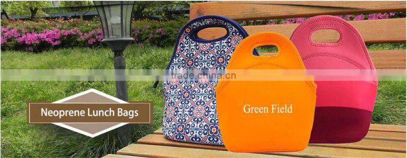 Neoprene Lunch Bag - Tote Keeps Drinks Ice Cold, Food Hot - For Picnics, School and Work
