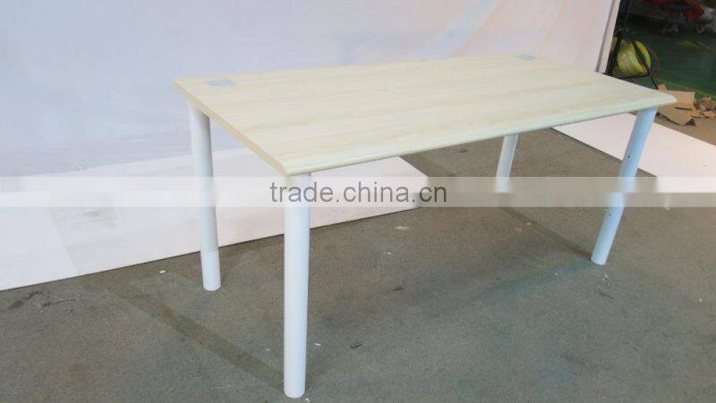 knock down L-shape office workstation conference table computer laptop desk