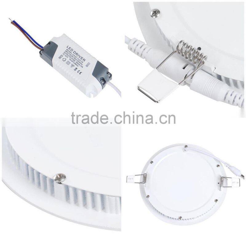 high power 15w ceiling round led light panel