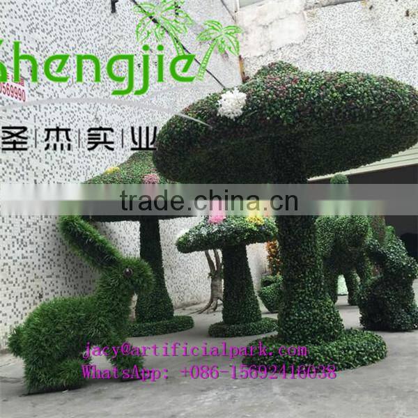SJLJ013271 Wholesale artificial green wall quality PE material artificial grass