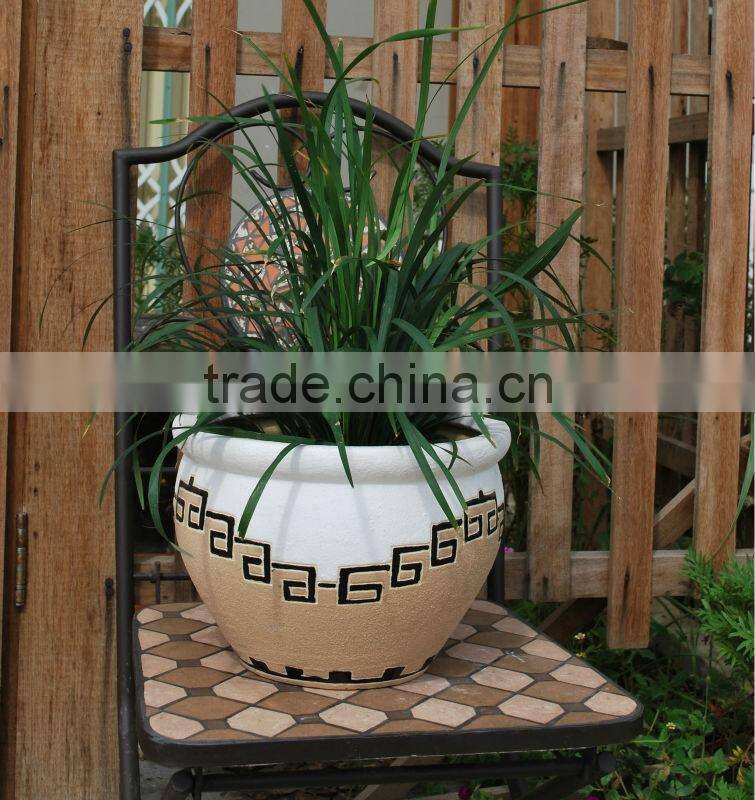 Vietnam ceramic Indoor antique flower pots