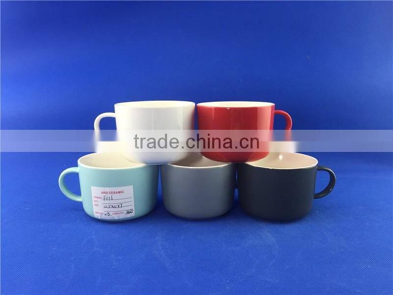 hot selling colorful kids coffee mugs