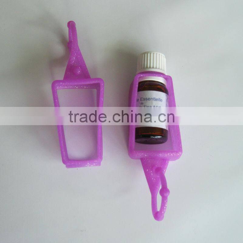 Newest designs silicone perfume bottle case