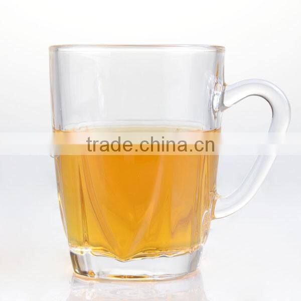 Machine Made New Glass Design Water Cup for Drinking