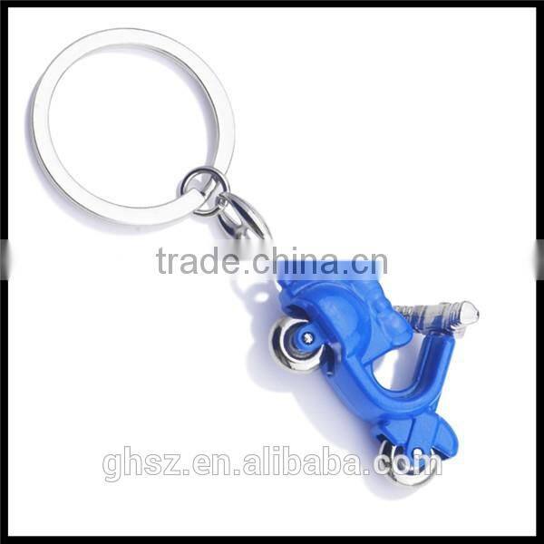 Factory price alloy table-tennis paddle key ring key chain manufacturer