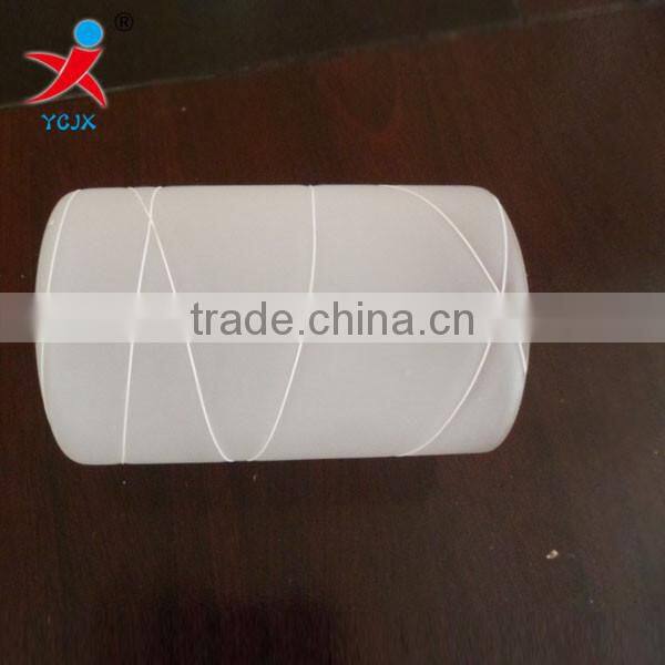 white custom-made crystal lighting accessories/customized crystal/glass lampshade clip/crystalline light disc/lighting a