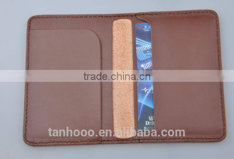 Brown- Black available wholesale pvc passport cover