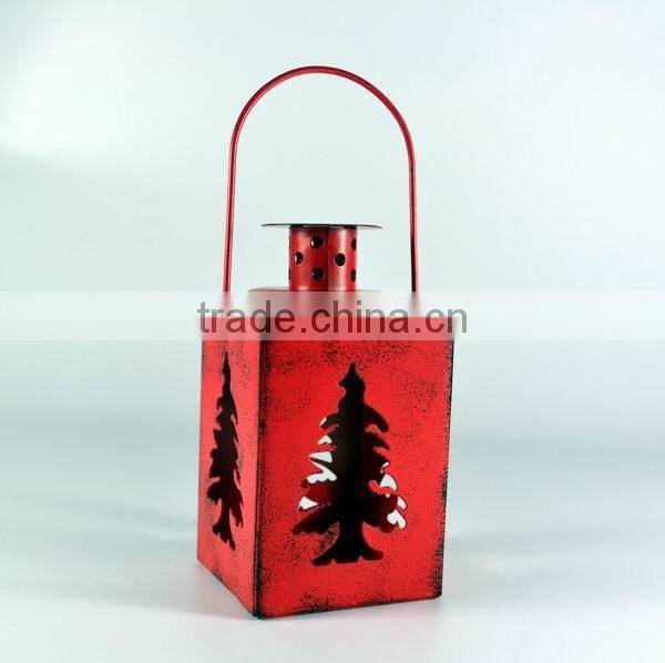 Mini christmas deer lantern