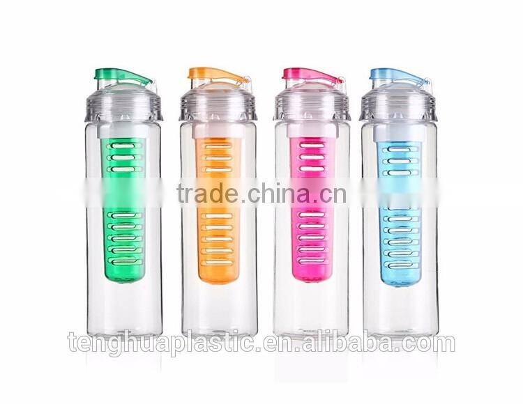550ml Plastic Sports Drinking Bottle Dumbbell Shape Water Bottle