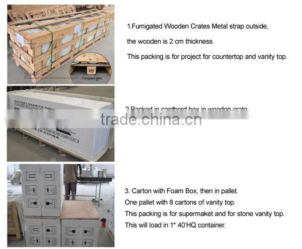 Engineered stone quartz calacatta white stone countertop for kitchen and bathroom