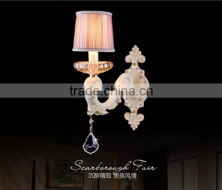 ZG202 Momoda luxury decorations French style ceramic Cream white living room bedroom villa big lighting chandelier pendant lamp