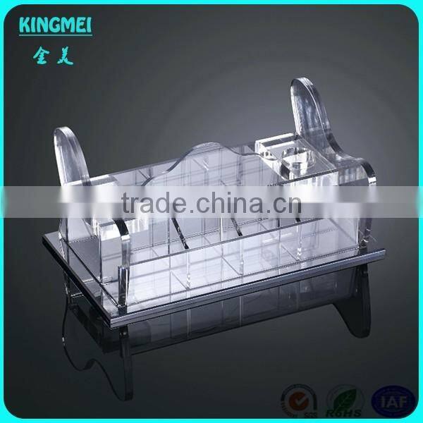 High Quality Clear Acrylic Microphone Display Holder & Stand in KTV or Studio