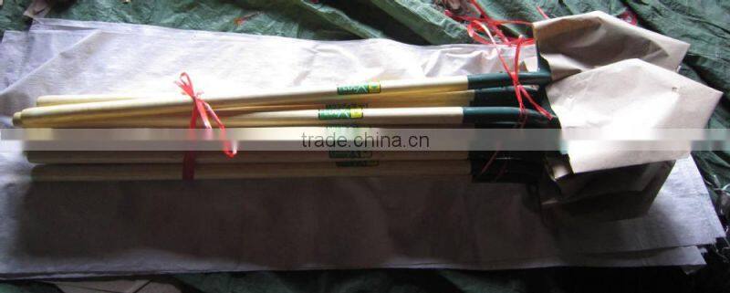 TANGSHAN CHEAPER WOODEN HANDLE SHOVEL