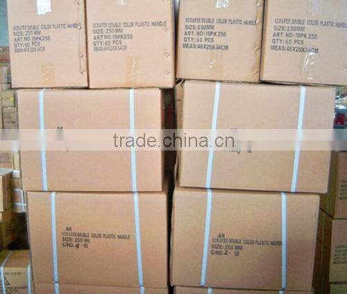 125mm stainless steel putty knife with plastic handle