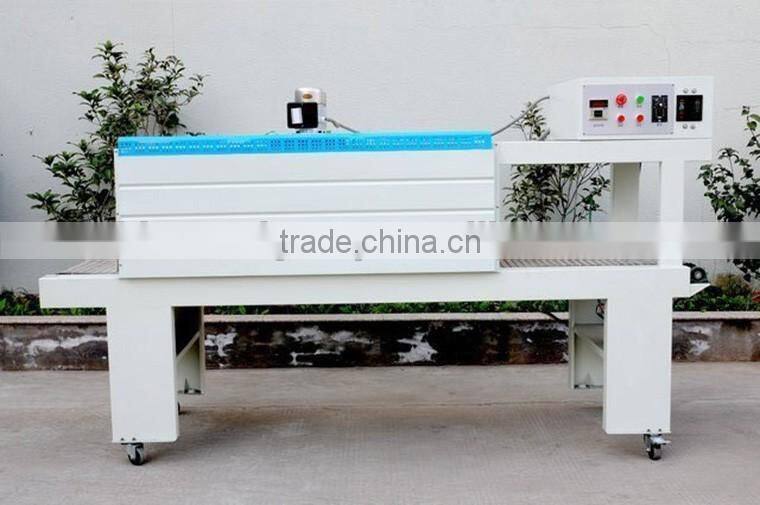 BSE series shrink packing machine, PE film wrapping and shrink machine