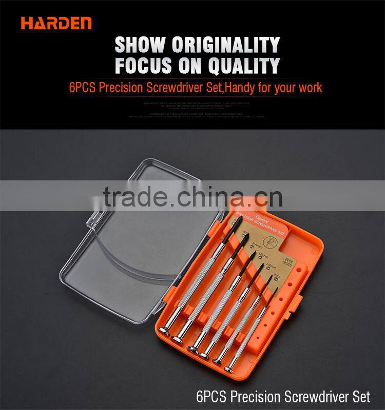 6 pcs precision Screwdriver Set handle tools fastening tools
