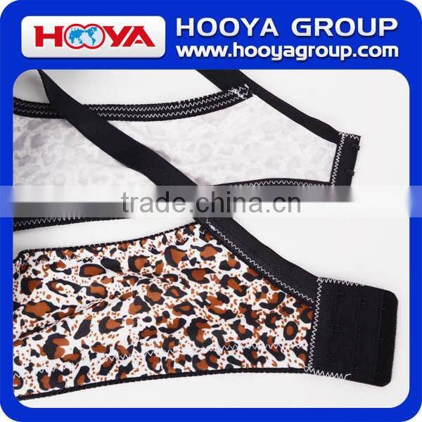 5% Spandex And 95% Polyester Sexy Fancy Bra Panty Set