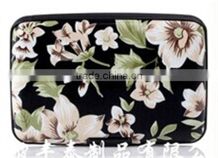 Prety alunimium card wallet