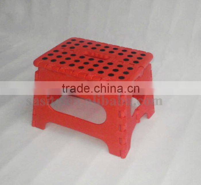 Sturdy Kid's Folding Foot Stool for Camping