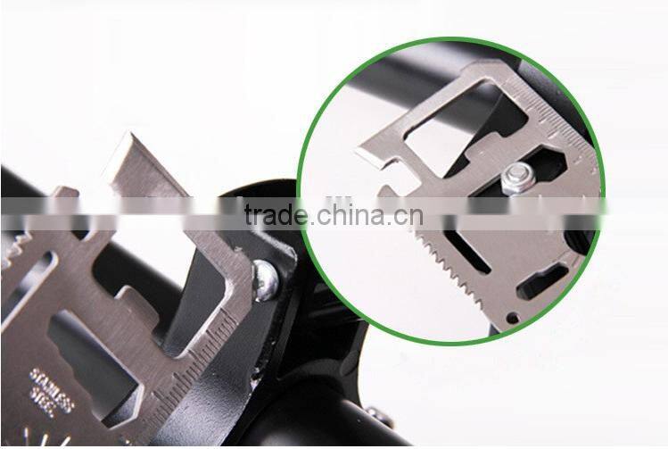 Hot useful outdoor camping knife card tool camping knife stainless steel