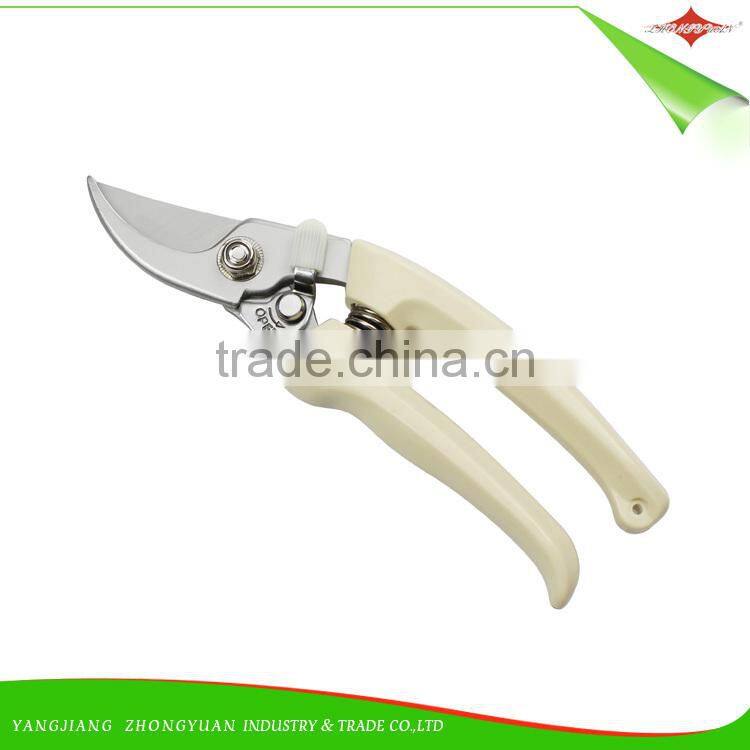 7.5 Inches Stainless Steel Garden Scissors/Pruner with PP Handle
