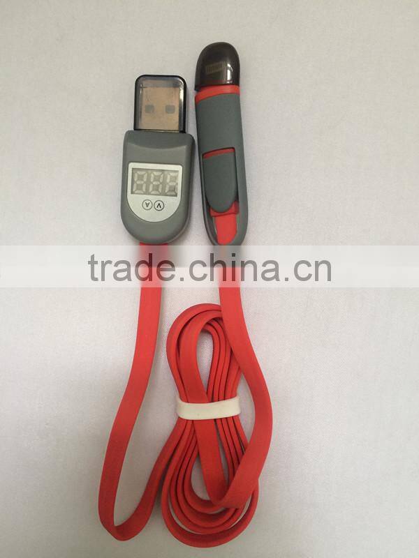 DIGTAL INDICATOR DISPLAY VOLTAGE AND CURRENT USB CABLE